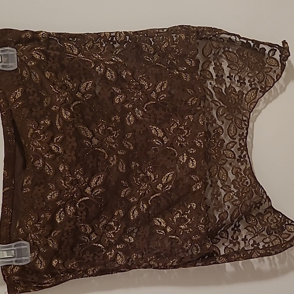 3/$27 NWT Urban Renewal lace strapless top - Picture 4 of 6